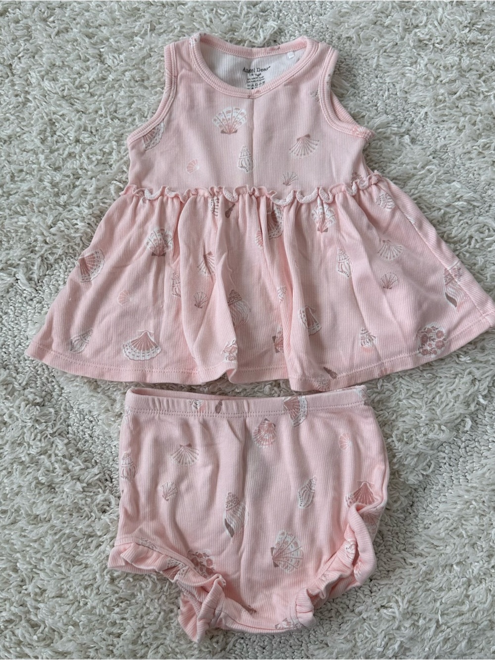 Angel Dear Seashell Dress & Shorts